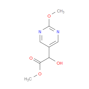 Methyl α-hydroxy-2-methoxy-5-pyrimidineacetate