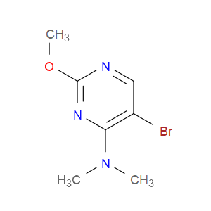 5-Bromo-2-methoxy-N,N-dimethyl-4-pyrimidinamine