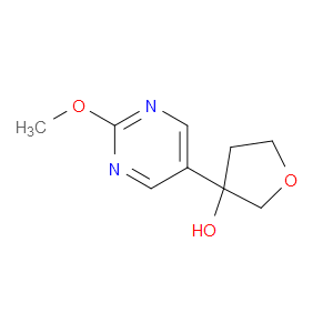 Tetrahydro-3-(2-methoxy-5-pyrimidinyl)-3-furanol