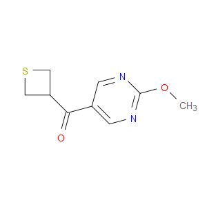 (2-Methoxy-5-pyrimidinyl)-3-thietanylmethanone