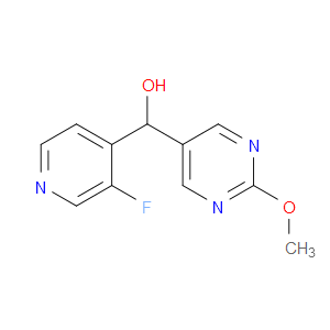 α-(3-Fluoro-4-pyridinyl)-2-methoxy-5-pyrimidinemethanol