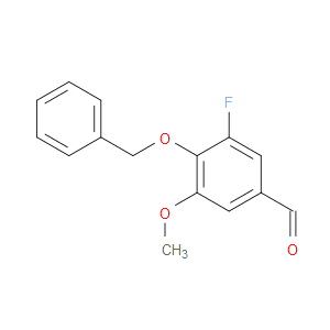 4-Benzyloxy-5-fluoro-3-methoxybenzaldehyde