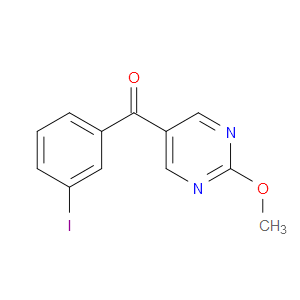 (3-Iodophenyl)(2-methoxy-5-pyrimidinyl)methanone