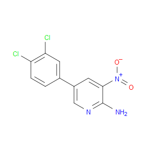 5-(3,4-dichlorophenyl)-3-nitropyridin-2-amine