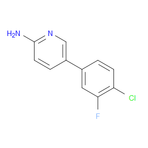 5-(4-Chloro-3-fluorophenyl)-2-pyridinamine