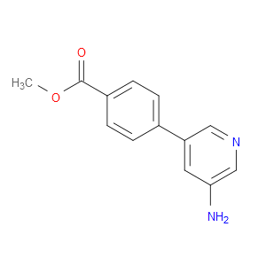 Methyl 4-(5-amino-3-pyridinyl)benzoate