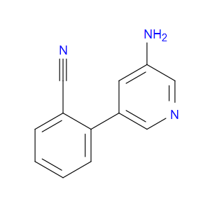 Benzonitrile, 2-(5-amino-3-pyridinyl)-