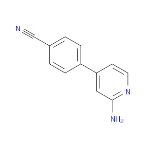 Benzonitrile, 4-(2-amino-4-pyridinyl)-