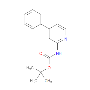 Carbamic acid, (4-phenyl-2-pyridinyl)-, 1,1-dimethylethyl ester