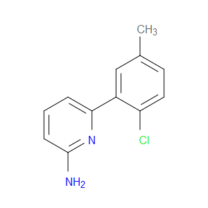 6-(2-Chloro-5-methylphenyl)-2-pyridinamine