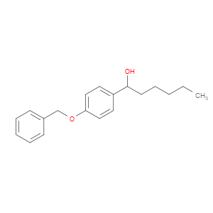 α-Pentyl-4-(phenylmethoxy)benzenemethanol