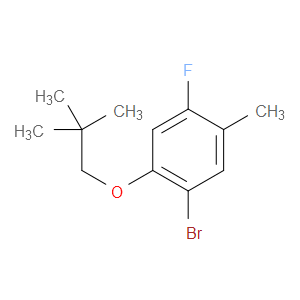 1-bromo-4-fluoro-5-methyl-2-(neopentyloxy)benzene