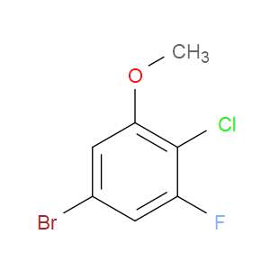 5-Bromo-2-chloro-1-fluoro-3-methoxybenzene