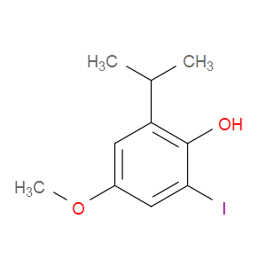2-iodo-6-isopropyl-4-methoxyphenol