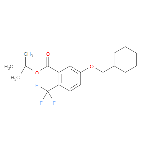 tert-butyl 5-(cyclohexylmethoxy)-2-(trifluoromethyl)benzoate