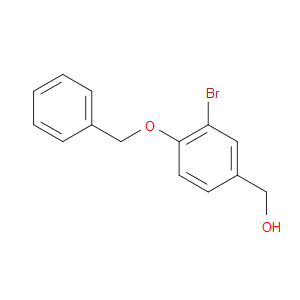 (4-(benzyloxy)-3-bromophenyl)methanol