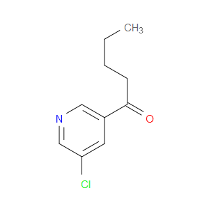 1-(5-chloropyridin-3-yl)pentan-1-one