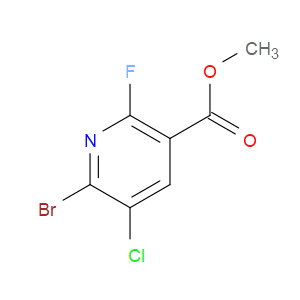 methyl 6-bromo-5-chloro-2-fluoronicotinate