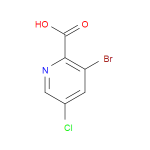 3-Bromo-5-chloropyridine-2-carboxylic acid