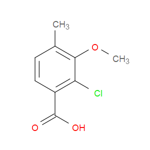 2-Chloro-3-methoxy-4-methylbenzoic acid