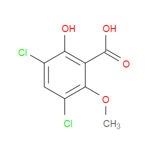3,5-Dichloro-2-hydroxy-6-methoxybenzoic acid