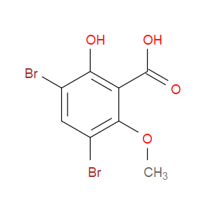 3,5-Dibromo-2-hydroxy-6-methoxybenzoic acid