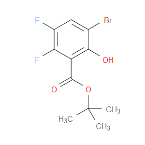 1,1-Dimethylethyl 3-bromo-5,6-difluoro-2-hydroxybenzoate