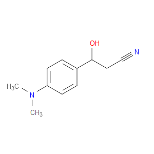 4-(Dimethylamino)-β-hydroxybenzenepropanenitrile