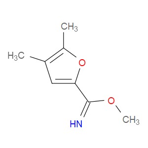 Methyl 4,5-dimethyl-2-furancarboximidate