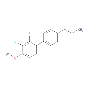3-Chloro-2-fluoro-4-methoxy-4'-propyl-1,1'-biphenyl