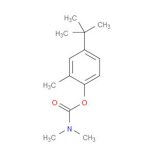 Carbamic acid, dimethyl-, 4-tert-butyl-o-tolyl ester