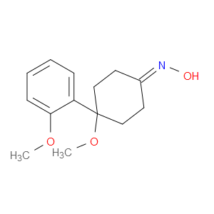 4-Methoxy-4-(2-methoxyphenyl)cyclohexanone oxime