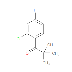1-(2-Chloro-4-fluorophenyl)-2,2-dimethyl-1-propanone
