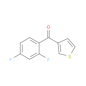 (2,4-Difluorophenyl)-3-thienylmethanone