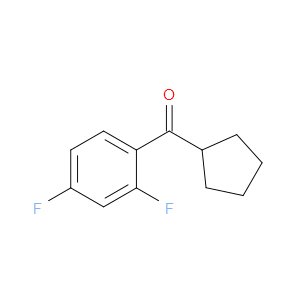 Cyclopentyl(2,4-difluorophenyl)methanone