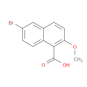 6-Bromo-2-methoxy-naphthalene-1-carboxylic acid