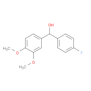α-(4-Fluorophenyl)-3,4-dimethoxybenzenemethanol
