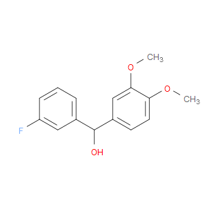 α-(3-Fluorophenyl)-3,4-dimethoxybenzenemethanol