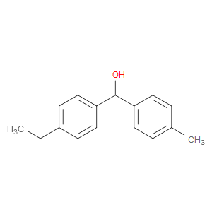 Benzenemethanol, 4-ethyl-α-(4-methylphenyl)-