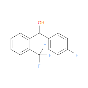 α-(4-Fluorophenyl)-2-(trifluoromethyl)benzenemethanol