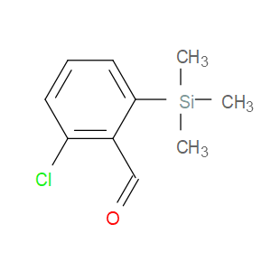 Benzaldehyde, 2-chloro-6-(trimethylsilyl)-