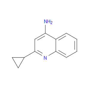 2-Cyclopropyl-4-quinolinamine