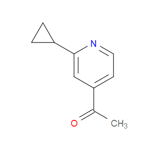 Ethanone, 1-(2-cyclopropyl-4-pyridinyl)-