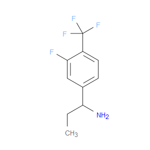 α-Ethyl-3-fluoro-4-(trifluoromethyl)benzenemethanamine