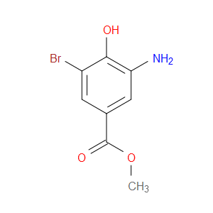 Benzoic acid, 3-amino-5-bromo-4-hydroxy-, methyl ester