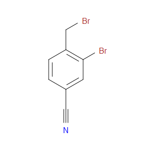 3-Bromo-4-(bromomethyl)benzonitrile