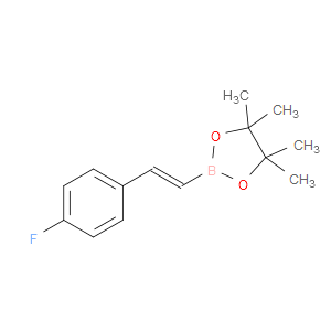(E)-2-(4-fluorostyryl)-4,4,5,5-tetramethyl-1,3,2-dioxaborolane