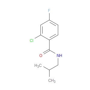 2-Chloro-4-fluoro-N-(2-methylpropyl)benzamide