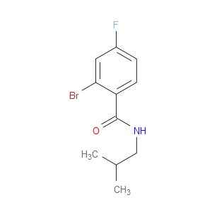 2-Bromo-4-fluoro-N-(2-methylpropyl)benzamide