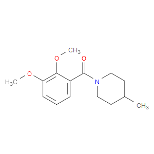 (2,3-Dimethoxyphenyl)(4-methyl-1-piperidinyl)methanone